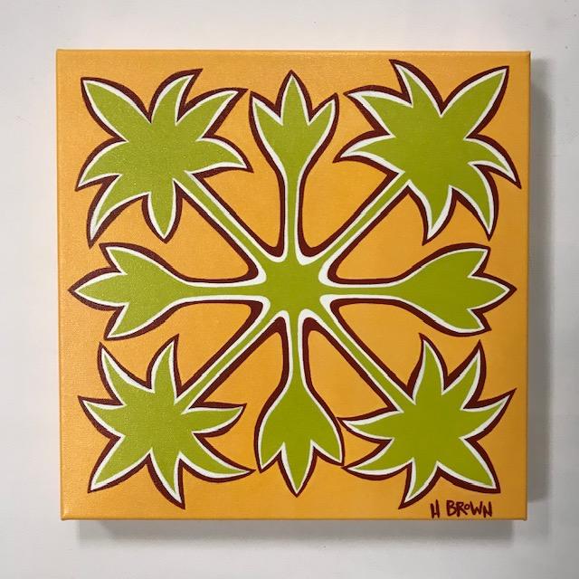 Hawaiian Quilt - canvas -