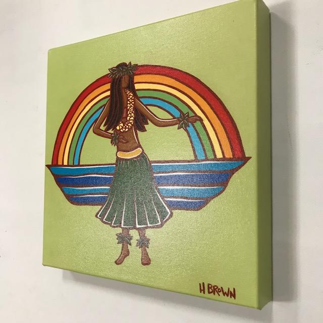 Hula - canvas -