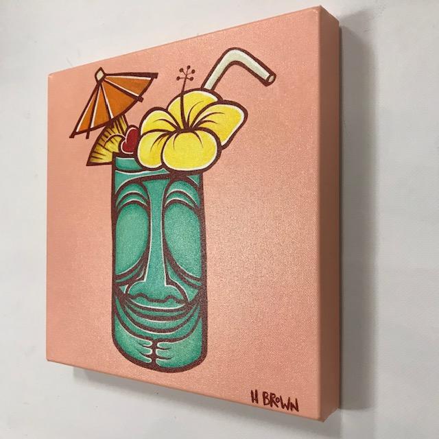 Tiki Mug - canvas -