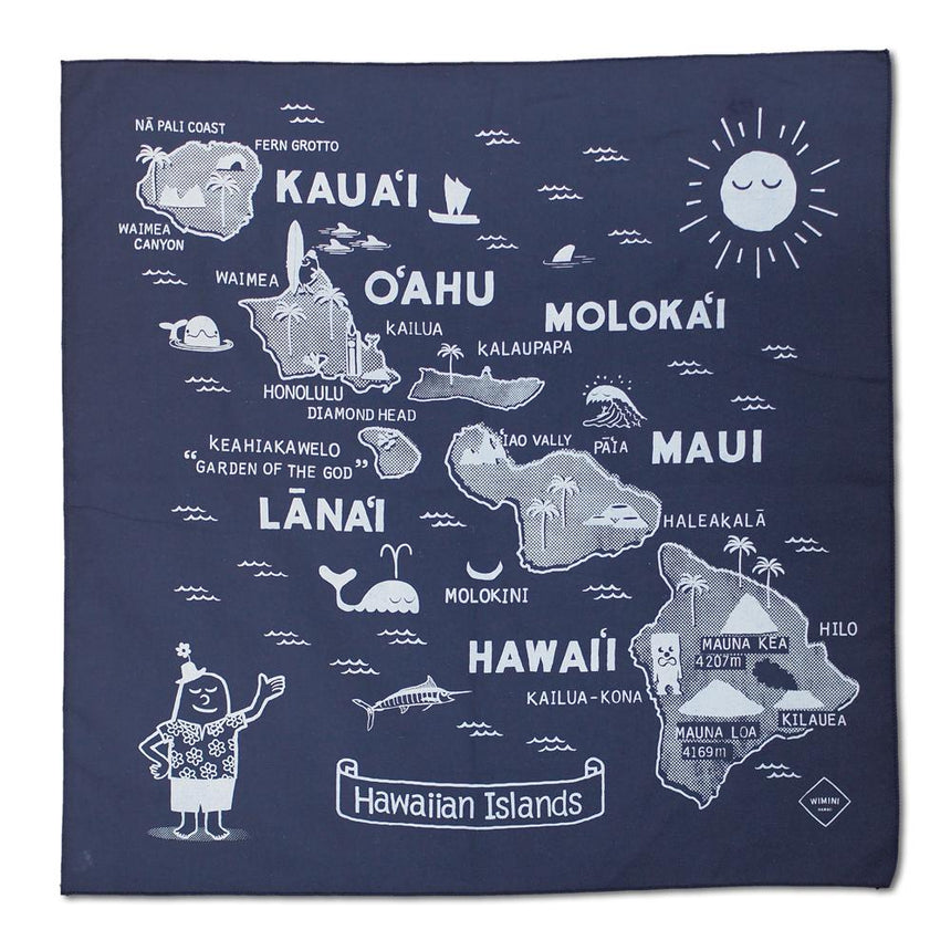BANDANA - HAWAIIAN ISLANDS NAVY