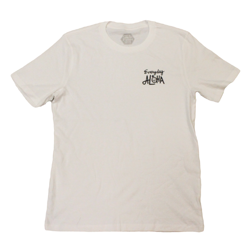 Everyday Aloha ロゴTシャツ ホワイト