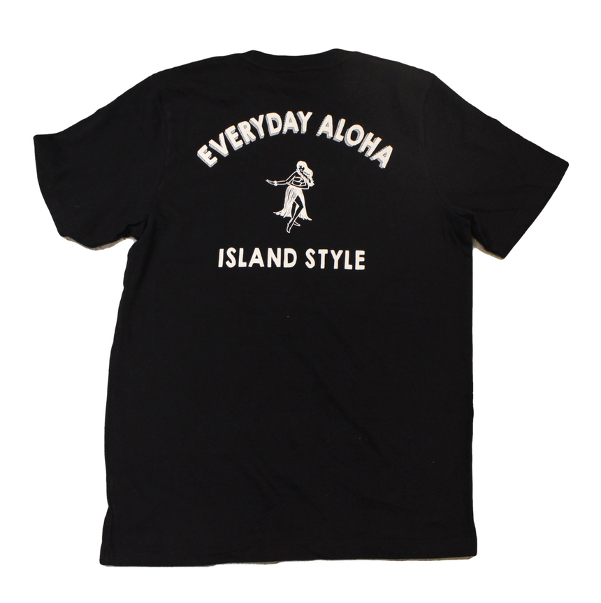 Everyday Aloha ユニセックスTシャツ ブラック