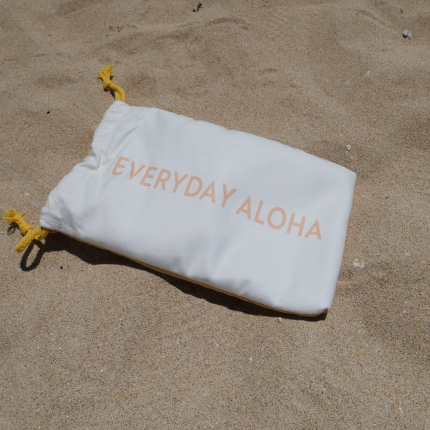 Everyday Aloha x Jeff Canham タオル イエロー