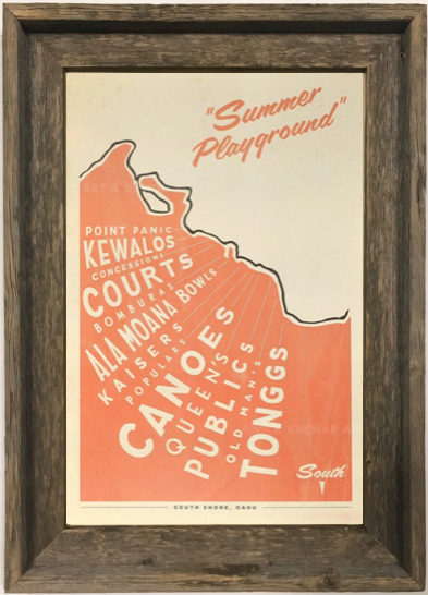 South Shore Oahu Surf Map