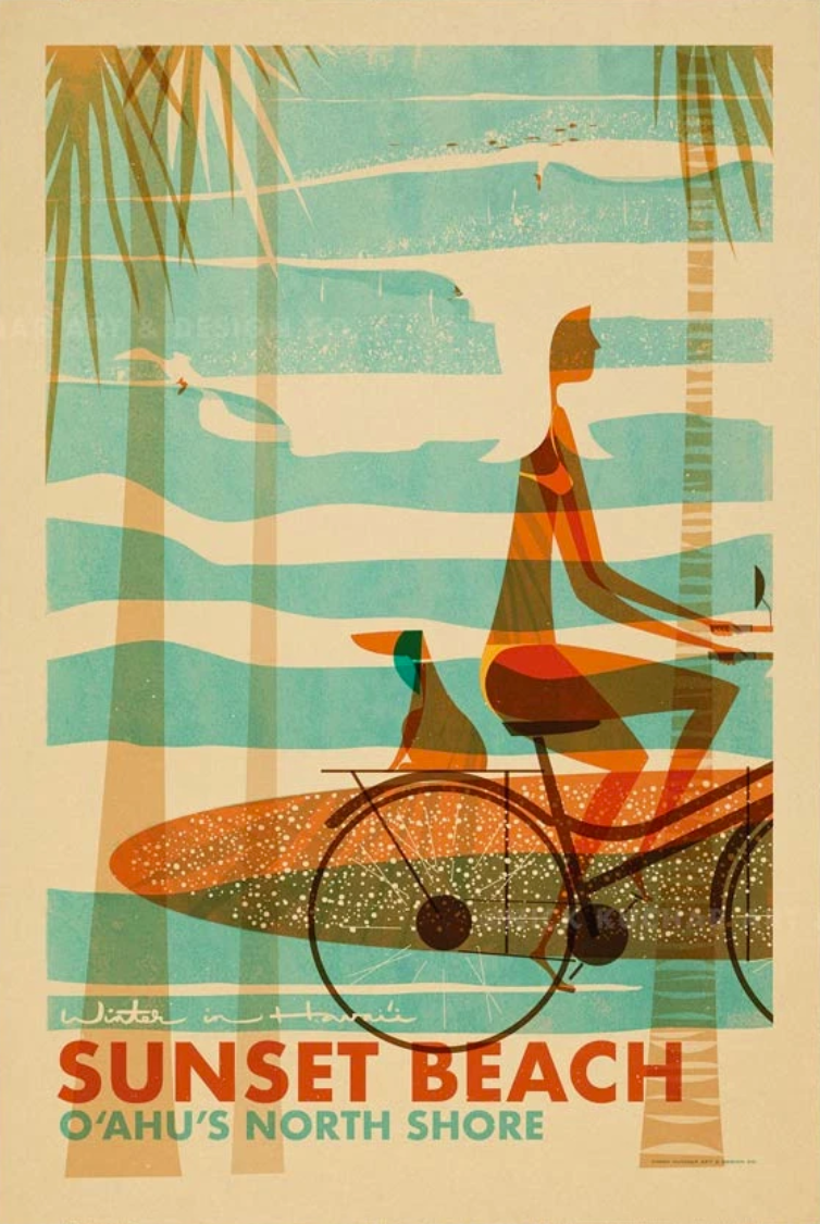 Sunset Beach Wahine