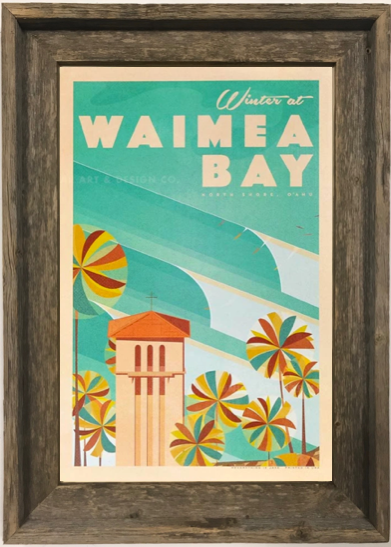 Winter at Waimea Bay