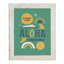 Everyday Aloha x Jeff Canham アートプリント　グリーン