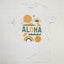 Everyday Aloha x Jeff Canham ユニセックスTシャツ ホワイト