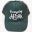 Everyday Aloha Trucker's Hat Green