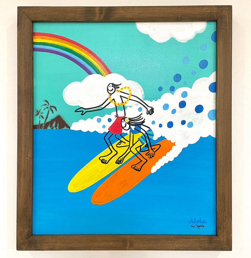 SURFART! Koji Toyoda オリジナル作品 サイン入 2011年 - 絵画