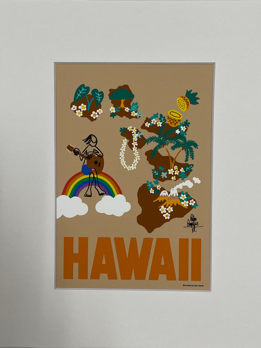 8x10 Hawaii Islands