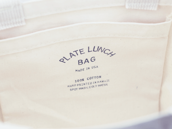 Plate Lunch Bag - What's for Lunch