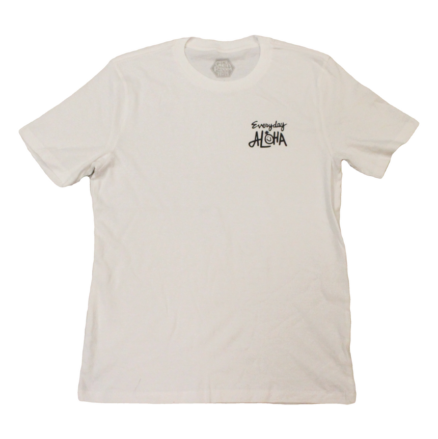 Everyday Aloha ロゴTシャツ　ホワイト